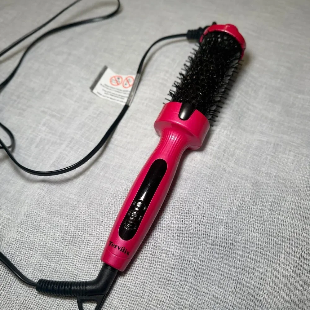 Thermal Brush Volumizing Pink Heated Round Brush 1.77” Ceramic Terviiix